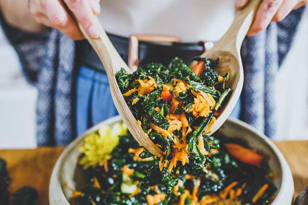 Massaged Kale and Carrot Salad