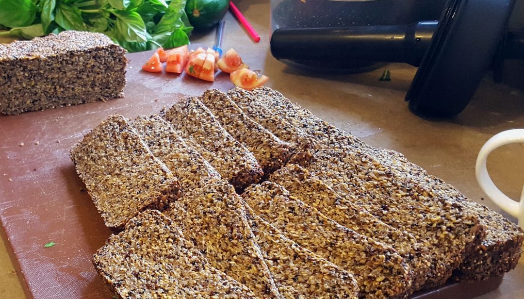 Activated Savoury Seed and Nut Loaf