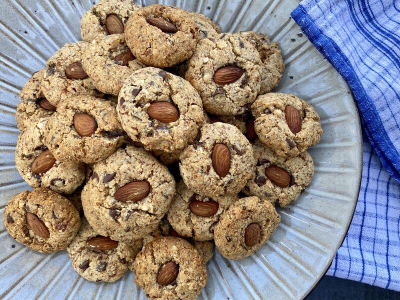 Almond Meal Choc Chip Cookies